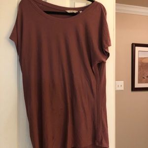 Athleta shirt - dusty rose/large